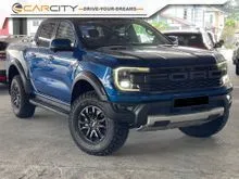 2023 Ford Ranger 3.0 Raptor Dual Cab Pickup UNDER WARRANTY LOW MILEAGE 66K FULL SERVICE 360 CAMERA BLIND SPOT PADDLE SHIFT