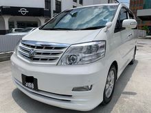 2005 REG 2008 Toyota Alphard 3.0 G-PREMIUM FULL SPEC,1 VIP OWNER,ORIGINAL BODY PAINT LIKE NEW,KEEP WELL BY OWNER,SUN&MOON-ROOF,2 PW DOOR,PW BOOT,