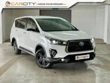 2022 Toyota Innova 2.0 X MPV UNDER WARRANTY BY TOYOTA GENUINE SUPER LOW 34K KM MILEAGE FULL SERVICE RECORD