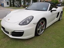 2012 2013 Porsche Boxster S 3.4 CBU 98110K KM 2 YEAR PORSCHE MALAYSIA WARRANTY 2.7 CAYMAN S SPORT CHRONO SPORT EKZOS BOSE SOUND