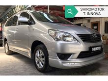 2012 Toyota Innova 2.0 MPV ( Free 1yr Warranty )