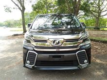 2016 Toyota Vellfire 2.5 ZA Spec***TIP TOP CONDITION***MONITOR***