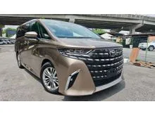 2025 Toyota Alphard 2.5 Z 7-Seater MPV (JBL SOUND SYSTEM,SIDE STEP) 75KM ONLY - 8 YEARS WARRANTY