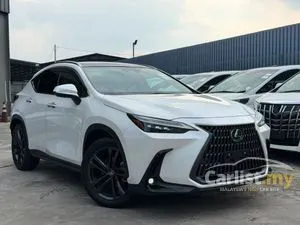 2023 Lexus NX 250 2.5 SUV VERSION L PANORAMIC ROOF BSM HUD EMS 360 UNREG LOW MILEAGE