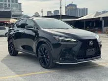 2022 Lexus NX350 2.4 F Sport SUV (Black) Ready Stock, Sun Roof, HUD