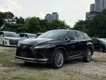 2021 Lexus RX 300 2.0 F Sport UNREG ( SUNROOF , HUD , REAR ELECTRIC SEAT )