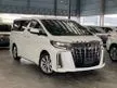 Recon 2021 Toyota Alphard 2.5 TYPE GOLD MPV 3LED DIM BSM LOW MILEAGE UNREG