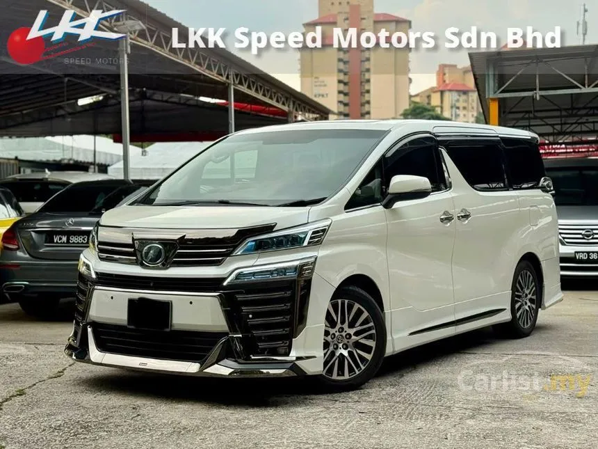 2015 Toyota Vellfire ZG MPV
