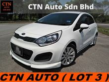 2013 Kia Rio 1.4 (A) MPI CVVT GAMMA DOHC 16V ENGINE 4 SPEED TIPTRONIC HI-SPEC LEATHER SEAT FULL BODYKIT TRUE YEAR MAKE