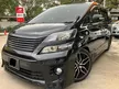 Used 2013 Toyota Vellfire 2.4 Z Golden Eyes MPV like new car very good condision FAST LOAN - Cars for sale