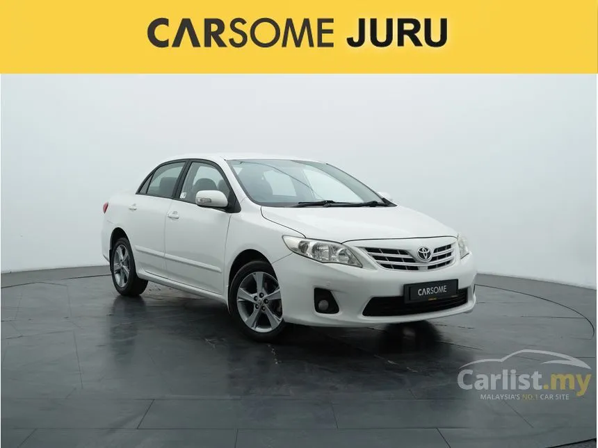 2011 Toyota Corolla Altis E Sedan