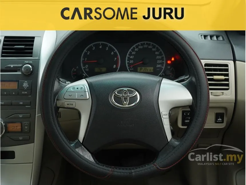 2011 Toyota Corolla Altis E Sedan