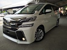 2015 Toyota Vellfire 2.5 ZA,Last Unit ,Full Loan , Original Condition