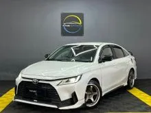 2024 Toyota Vios 1.5 G Sedan 360 SURROUND CAMERA / BODYKIT / SPORTRIM / WARRANTY