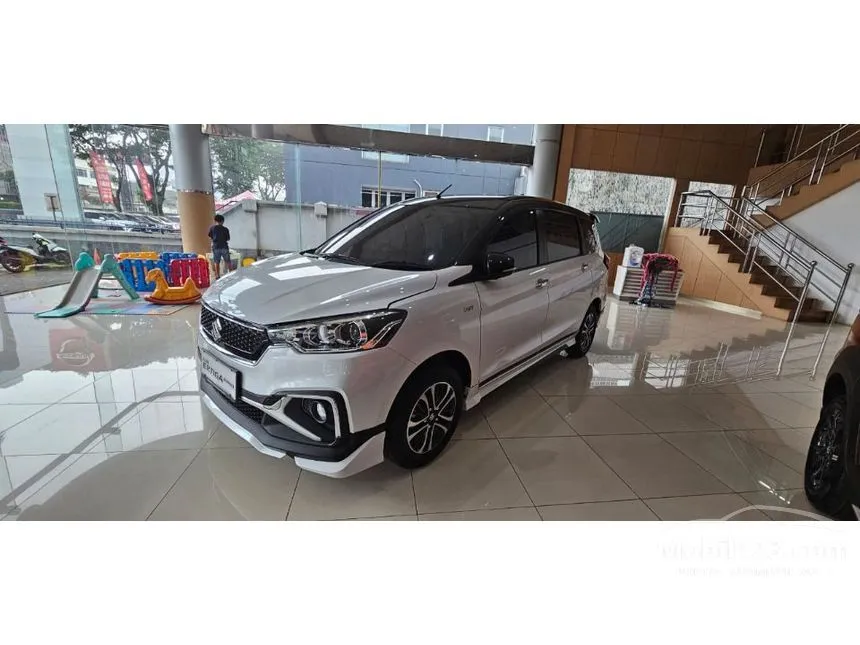 Jual Mobil Suzuki Ertiga 2024 Hybrid Cruise 1.5 di Banten Automatic MPV Putih Rp 255.000.000