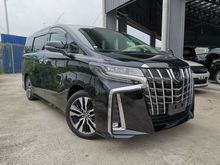SPECIAL SALES 2019 Toyota Alphard 2.5 SC BLACK SUNROOF DIM BSM ROOFMONITOR UNREG
