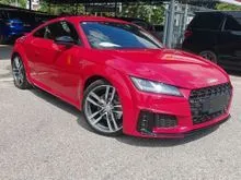 Chili Red  40 TFSI  Clear Stock 2021 Audi TT 2.0 S Line TFSI Coupe