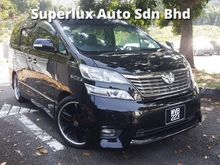 2008 Toyota Vellfire 2.4 Z Platinum Sunroof Moonroof / 11 Speakers / 3 Cameras / 20