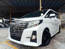 2017 Toyota Alphard 2.5 G SA TYPE BLACK MPV