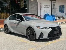 2023 Lexus IS 300 2.0 F Sport Mode Black 3 Sedan