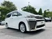 Recon 2019 Toyota VELLFIRE 2.5 ZA EDITION UNREG