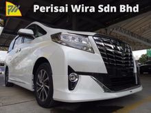 YEAR END CARNIVAL SALE PROMOTION 2016 TOYOTA ALPHARD 3.5 GF PILOT SEAT UNREG .FULL FULL SPEC .J.B.L. SOUND SYSTEM .SUNROOF .MODELLISTA BODYKIT