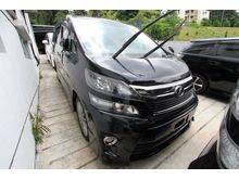 2013 Toyota Vellfire 2.4 Z GOLDEN EYES -SUNROOF- UNREG