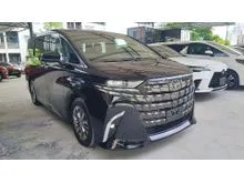 2024 Toyota Alphard 2.5 Z BLACK COLOR SUNROOF