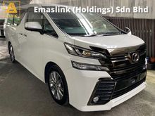 2017 Toyota Vellfire 2.5 Z Golden Eyes MPV