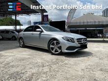 2017 Mercedes-Benz E200 2.0 Avantgarde Sedan
