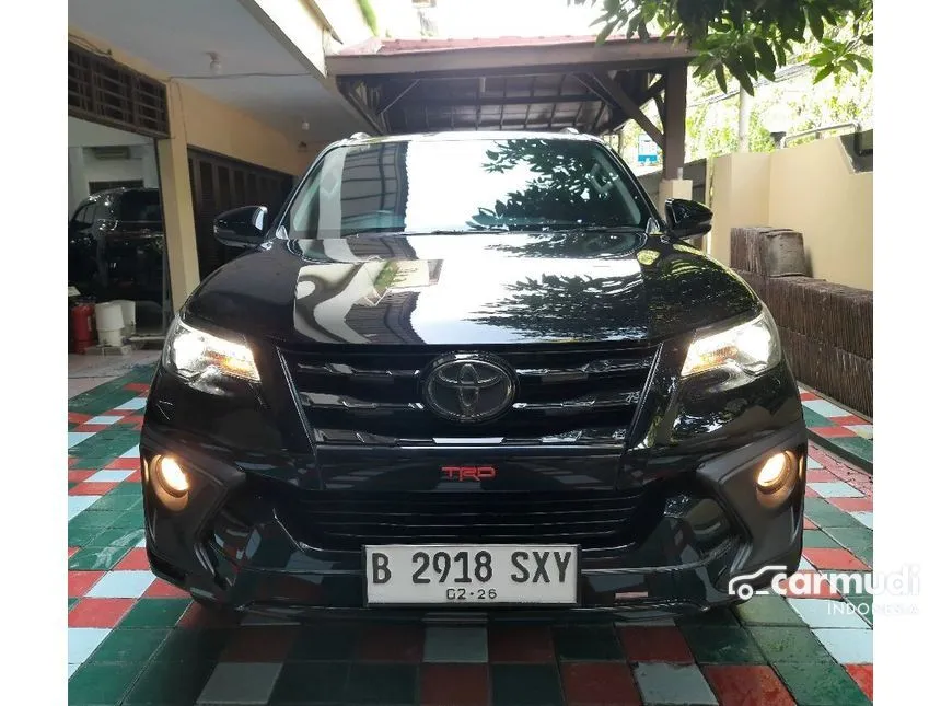 Jual Mobil Toyota Fortuner 2018 VRZ 2.4 di DKI Jakarta Automatic SUV Hitam Rp 399.000.000