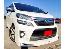 2012 Toyota VELLFIRE 2.4 (A) FACELIFT ZG MODELISTA 2 P/D P/B PILOT SEAT SPORT RIM LOW MILEAGE CAR KING 67KM