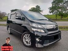 Toyota Vellfire 2.4 (A) Golden Eyes FACELIFT FULL SPEC SUN MOON ROOF POWER BOOT HOME THEATER 360 CAMERA MPV TIP TOP CONDITIONS CAR KING