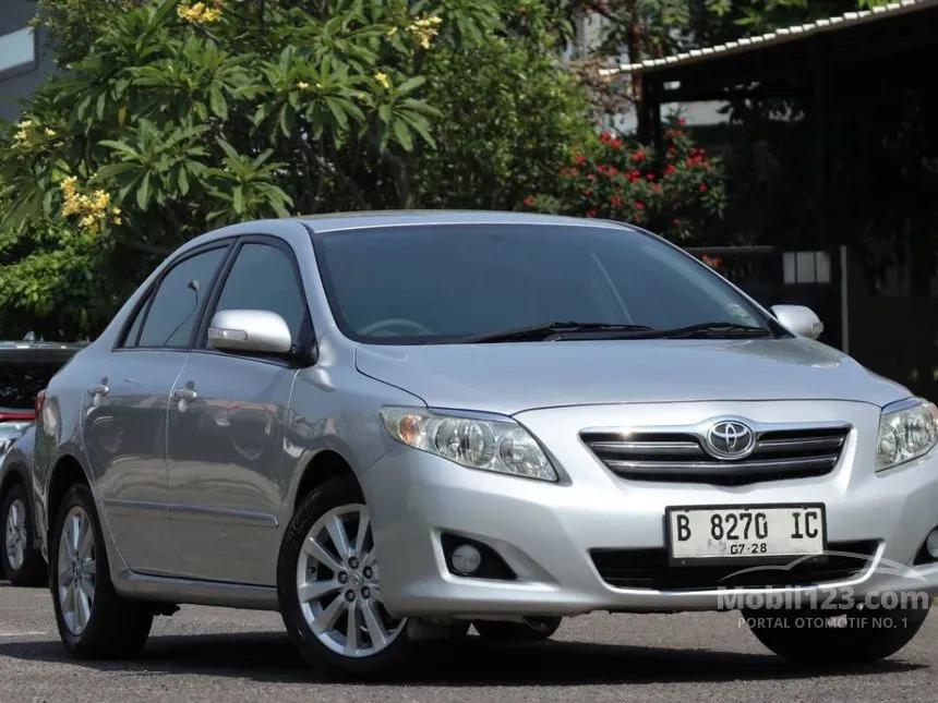 Jual Mobil Toyota Corolla Altis 2008 G 1.8 di DKI Jakarta Automatic Sedan Silver Rp 93.000.000
