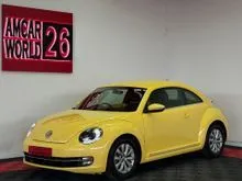 ORI2014 Volkswagen Beetle 1.2 TSI SPORT Coupe 1 OWNER / 1 YR WARRANTY / TURBO ENGINE/LED DRL