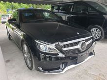 5Yrs Warranty 2016 Mercedes-Benz C180 1.6 AMG Coupe p/roof, HUD, Full Spec Unregister