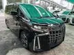 Recon 2021 UNREG Toyota Alphard 2.5 G S C Package MPV NEW FACELIFT 7 PILOT SEAT SUNROOF MOONROOF WITH 5 Year warranty