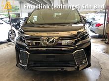 2015 Toyota Vellfire 2.5 ZG 7seats 360view PowerBoot Keyless Push Start 7G