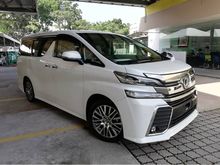 ## CNY BIG SALES ## Toyota Vellfire 2.5 ZG MPV 2017