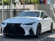 Recon 2020 Lexus IS300 2.0 F Sport Mode Black Full Optional Grade 5A Japan Spec, 360 Surround Cam, Sunroof And More...