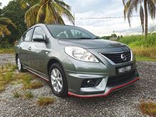 2013 Nissan Almera 1.5 AUTO VL SPEC / PUSH START / KEYLESS ENTRY / REVERSE CAMERA / LEATHER SEAT / ANDROID PLAYER / ORI YEAR MAKE 2013 / HIGH LOAN