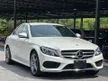 Recon 2018 Mercedes-Benz C200 2.0 AMG SPORT Sedan*JAPAN IMPORT*ONLY 10K KM*2X PWR MMRY SEATS*REVERSE CAM*KEYLESS ENTRY GO*18IN AMG RIMS* - Cars for sale