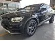 Recon NEW FACELIFT GLC43.NEW STYLE STEERING.DRIVE SELECTED MODE. APPLE CARPLAY ANDROID AUTO. UNREGISTER 2020 YEAR Mercedes