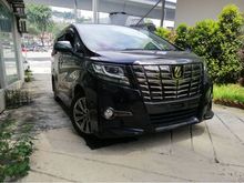 PRICE CAN NEGO!!! UNREGISTER Toyota Alphard 2.5 TYPE BLACK , 2 TONE COLOUR INTERIOR , POWER BOOT , CRAZY PRICE DONT MISS OUT!!!
