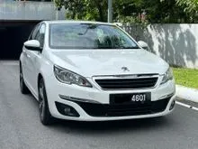 2016 Peugeot 308 1.6A T9 Hatchback-BUCKET SEAT-PEUGEOT INFO-TAINT W/ PARKING SENSOR-1 OWNER-T/TOP COND-CASH/LOAN