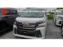 2016 Toyota Vellfire 2.5 Z G Edition MPV