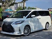2016 Toyota Alphard 3.5 SC CONVERT LEXUS LM350 PILOT SEAT DYNAVIN AGH40 ANDRIOD PLAYER GGH30 AGH30 VELLFIRE