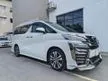 Recon 2018 Toyota Vellfire 2.5 ZG MPV 3LED MODELISTA LOW MILEAGE UNREG - Cars for sale