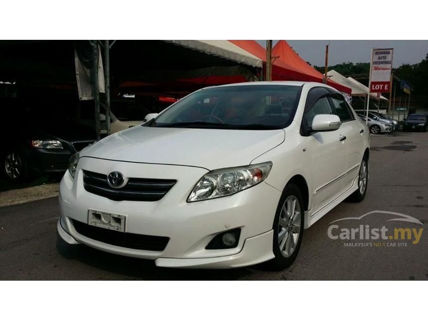 Toyota Corolla Altis 09 E 1 8 In Kuala Lumpur Automatic Sedan White For Rm 55 800 Carlist My