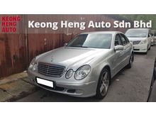 2005 Mercedes-Benz E200K 1.8 Elegance (A) REG 2005, CAREFUL OWNER, 100% ACCIDENT FREE, MILEAGE DONE 128K KM, 18